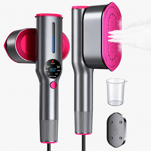 SEVUNE 2-In-1 steamer iron for clothes