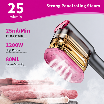 SEVUNE 2-In-1 steamer iron for clothes