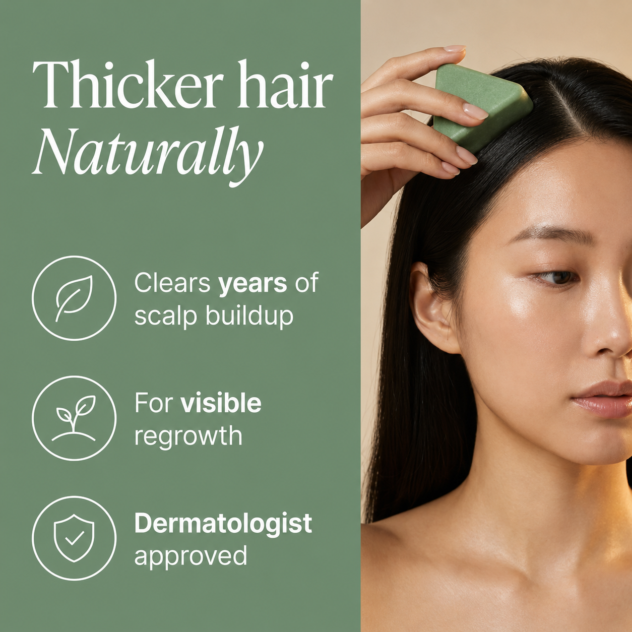 Korean Scalp Revival Bar – Exfoliating Scalp Scrub | Sevune™