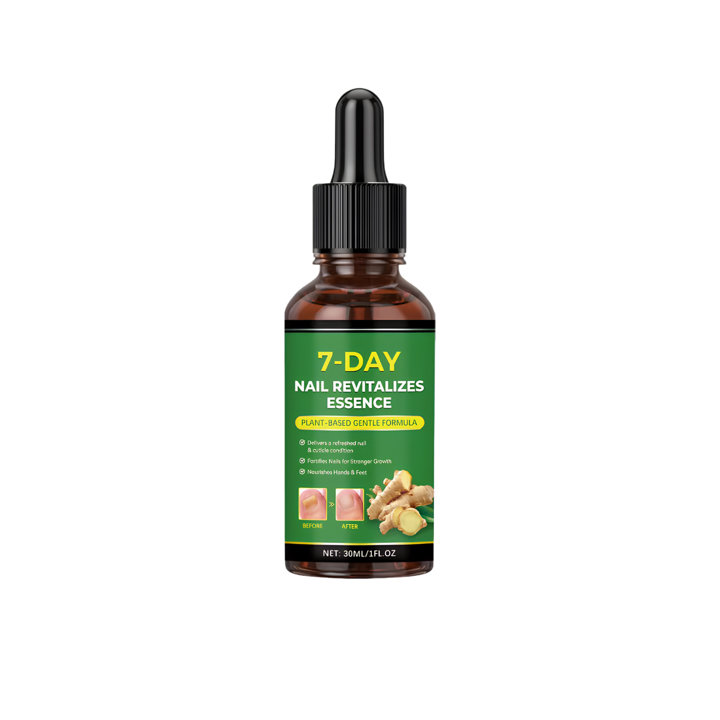 Sevune 7-Day Nail Revitalizes Essence 30ml dropper bottle with green label