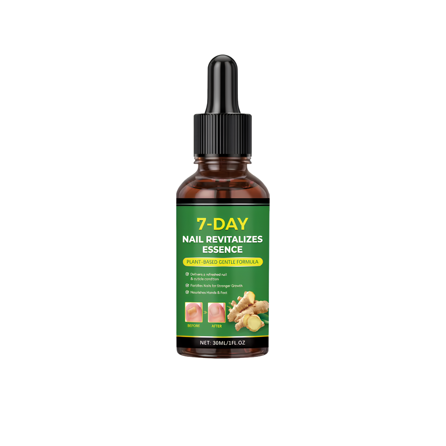 Sevune 7-Day Nail Revitalizes Essence 30ml dropper bottle with green label